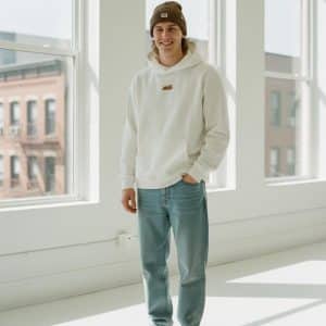 OG Nii - Ultra Heavy Hoodie W/PUFF - Vanilla Cream