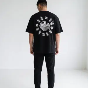 Snake Head - Ultra Luxury Tee (Oversized) - Slate Black