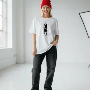 Samurai - Ultra Luxury Tee (Oversized) - Pure White