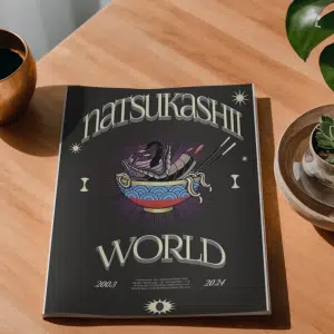 Natsukashii Snake Head Journal Paperback