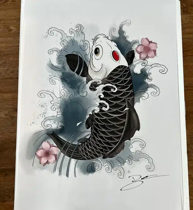WOW! New Koi Fish Prints Just Arrived!