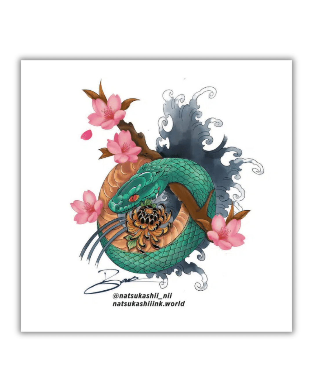 Snake Sticker: SAFETY