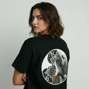 Hawk - Unisex Oversized Short Sleeve