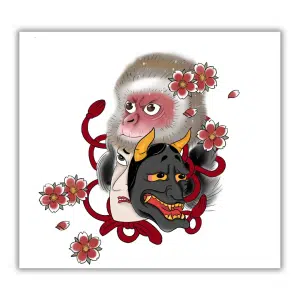 Monkey Sticker: INNOCENCE