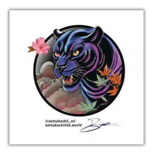 Panther Sticker: RESILIENCE