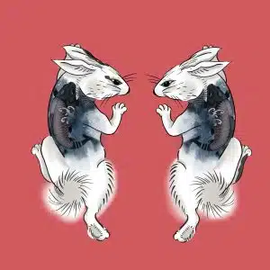 Two Rabbits - Poster