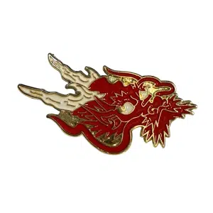Golden Red Dragon Pin
